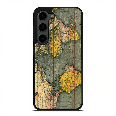 Old World Map Photo Samsung Galaxy S23 Plus | Samsung Galaxy S24 Plus case cover