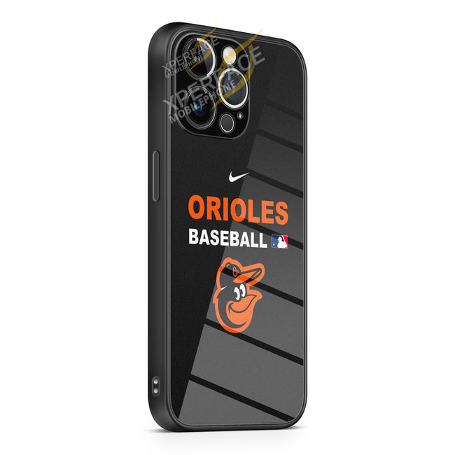 Orioles Baseball iPhone 15 | iPhone 15 Plus | iPhone 15 Pro | iPhone 15 Pro Max Glass Case cover