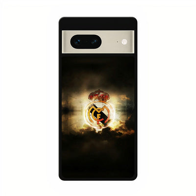 real madrid sky black google pixel 7 case cover