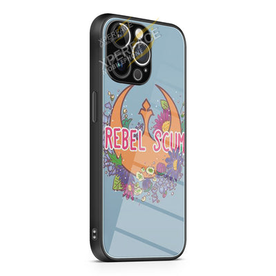 Rebel Scum iPhone 15 | iPhone 15 Plus | iPhone 15 Pro | iPhone 15 Pro Max Glass Case cover