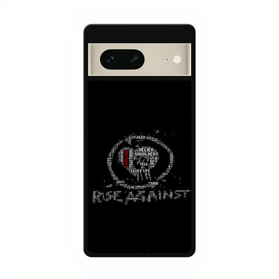 Rise Against Love Text google pixel 7 case cover