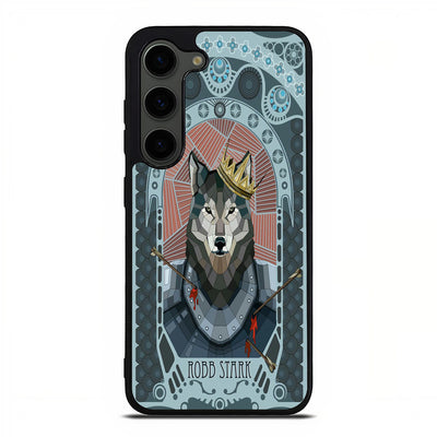 robb stark head wolf Samsung Galaxy S23 Plus | Samsung Galaxy S24 Plus case cover