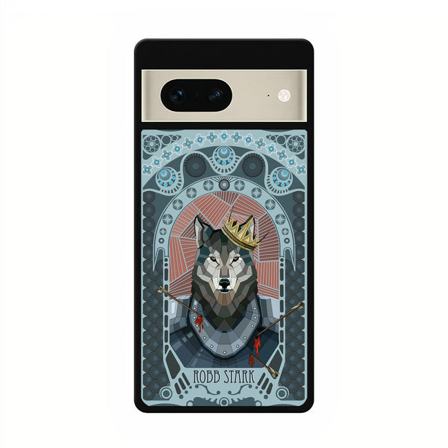 robb stark head wolf google pixel 7 case cover