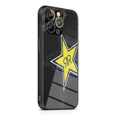 ROCKSTAR ENERGY DRINK MOTO MX iPhone 15 | iPhone 15 Plus | iPhone 15 Pro | iPhone 15 Pro Max Glass Case cover