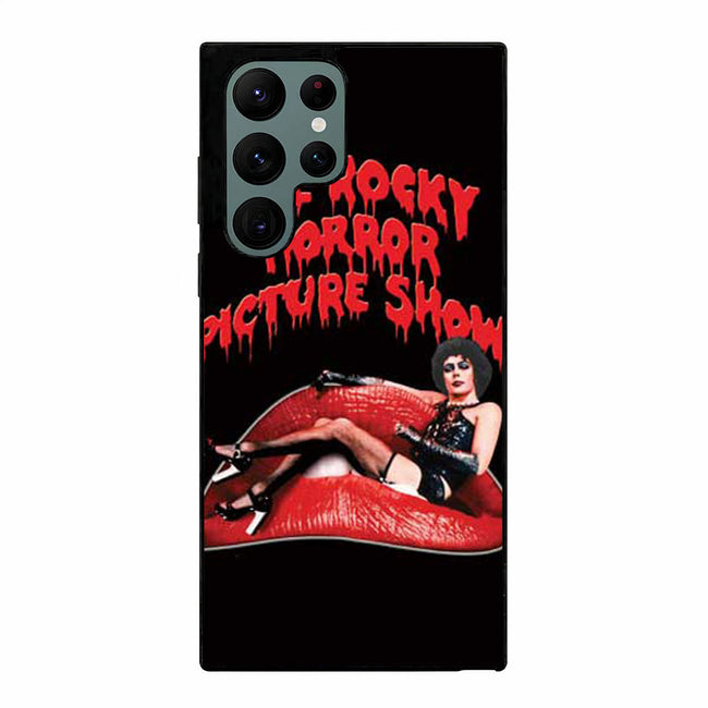 Rocky Horror curved logo Samsung Galaxy S23 Ultra case cover