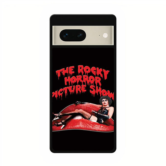 Rocky Horror curved logo google pixel 7 case cover