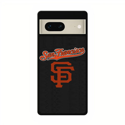 San Francisco Giant black google pixel 7 case cover