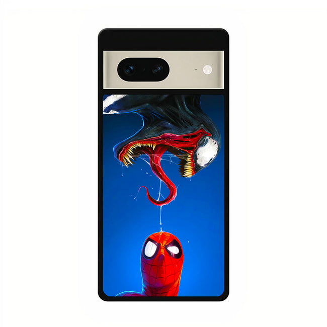 Spider Man And Venom google pixel 7 case cover