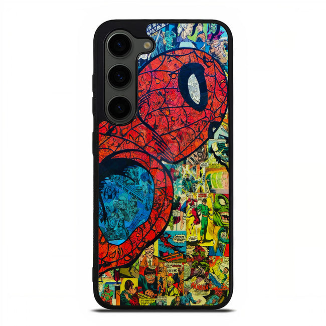 Spider Man Comic Samsung Galaxy S23 Plus | Samsung Galaxy S24 Plus case cover