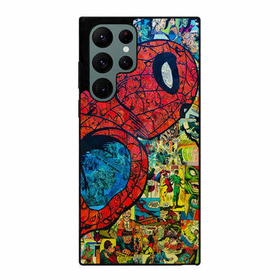 Spider Man Comic Samsung Galaxy S23 Ultra case cover