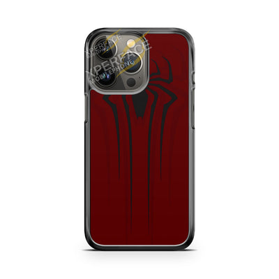 Spider Man Dark Red Logo iPhone 13 Pro max case