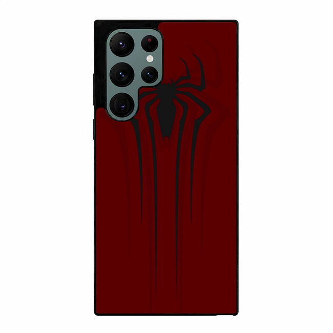 Spider Man Dark Red Logo Samsung Galaxy S23 Ultra case cover