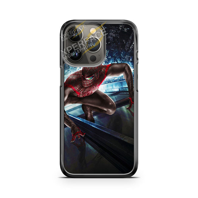 Spider Man Dark Red iPhone 13 Pro max case