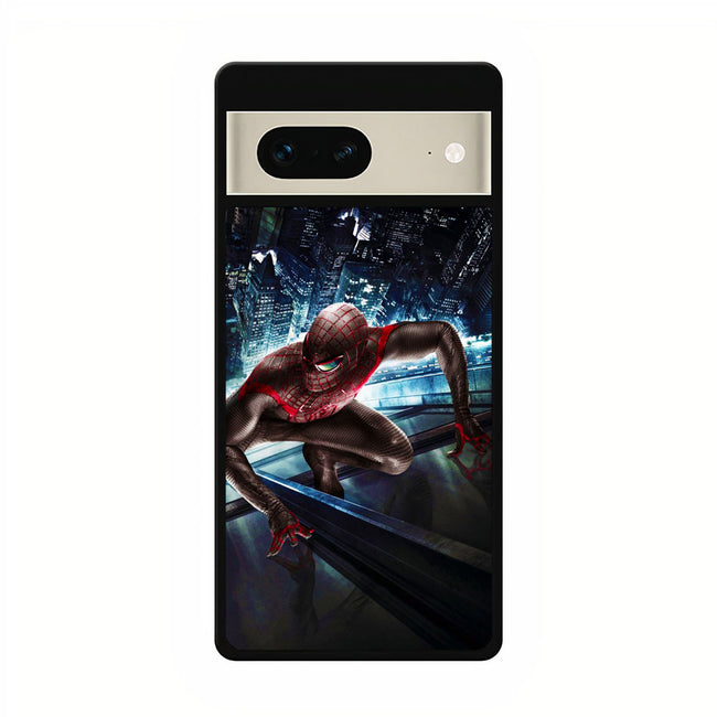 Spider Man Dark Red google pixel 7 case cover