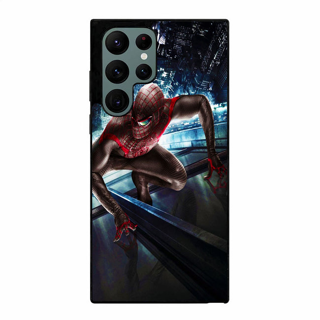 Spider Man Dark Red Samsung Galaxy S23 Ultra case cover