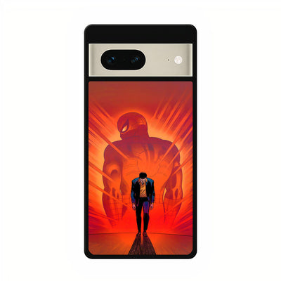 Spider Man Peter Parker Comic google pixel 7 case cover