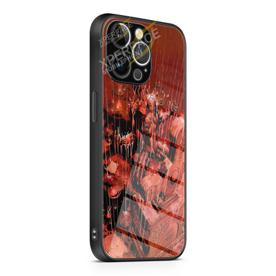 Spider Man Rage iPhone 15 | iPhone 15 Plus | iPhone 15 Pro | iPhone 15 Pro Max Glass Case cover