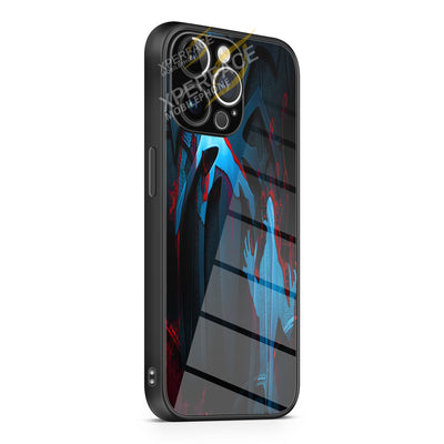 Spider Man Venom Logo iPhone 15 | iPhone 15 Plus | iPhone 15 Pro | iPhone 15 Pro Max Glass Case cover