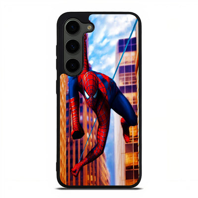 Spider Man Web Action Samsung Galaxy S23 Plus | Samsung Galaxy S24 Plus case cover