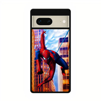 Spider Man Web Action google pixel 7 case cover