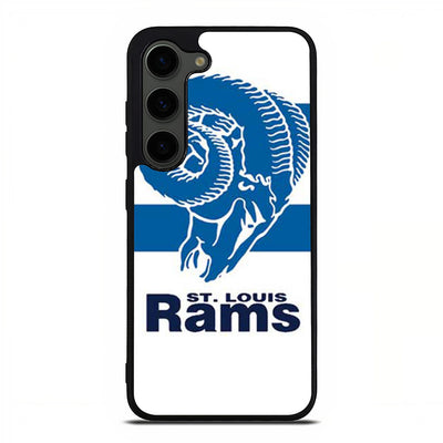 St Louis Rams logo over stripes 2 Samsung Galaxy S23 Plus | Samsung Galaxy S24 Plus case cover