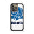 St Louis Rams logo over stripes 2 iPhone 13 Pro max case