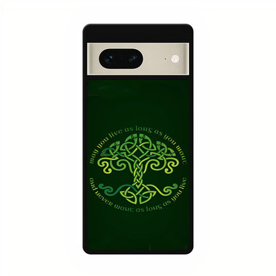 St Patricks Day Quotes green google pixel 7 case cover