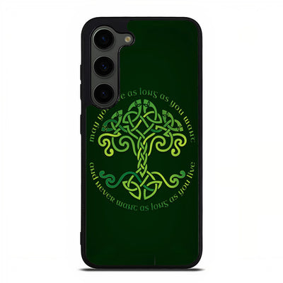 St Patricks Day Quotes green Samsung Galaxy S23 Plus | Samsung Galaxy S24 Plus case cover