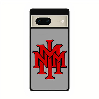 STACKEDNMMI BASEBALL LOGO GRAY google pixel 7 case cover