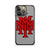 STACKEDNMMI BASEBALL LOGO GRAY iPhone 13 Pro max case