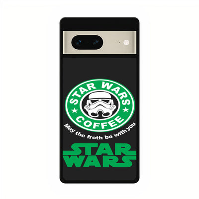 Star Wars coffee google pixel 7 case cover