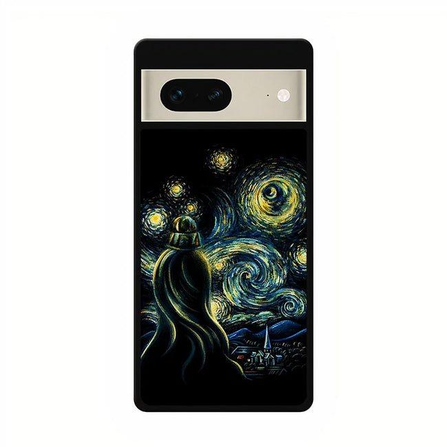 Star Wars Darth Vader Van Gogh google pixel 7 case cover