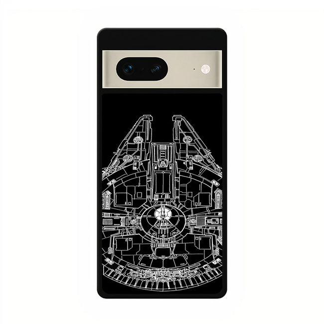 Star Wars Falcon google pixel 7 case cover