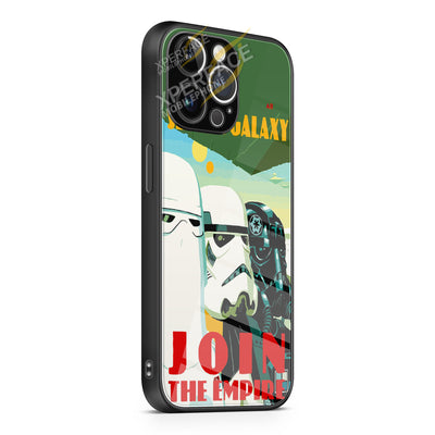 Star Wars Stormtroopers Quote iPhone 15 | iPhone 15 Plus | iPhone 15 Pro | iPhone 15 Pro Max Glass Case cover