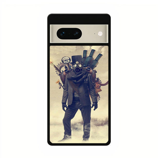 Steampunk Outsider google pixel 7 case cover