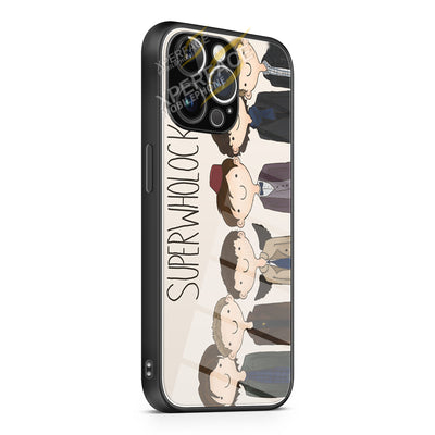 SUPERWHOLOCK SUPERNATURAL iPhone 15 | iPhone 15 Plus | iPhone 15 Pro | iPhone 15 Pro Max Glass Case cover