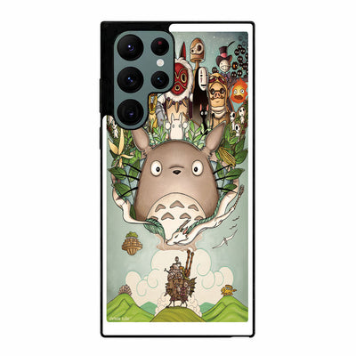 Totoro Mononoke Samsung Galaxy S23 Ultra case cover