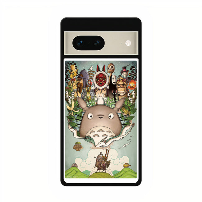 Totoro Mononoke google pixel 7 case cover