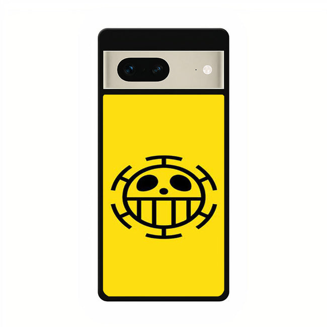 Trafalgar Law yellow logo google pixel 7 case cover