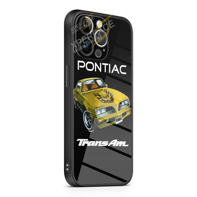 Trans Am Firebird Car iPhone 15 | iPhone 15 Plus | iPhone 15 Pro | iPhone 15 Pro Max Glass Case cover