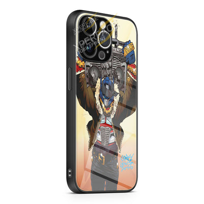 transformer hip hop iPhone 15 | iPhone 15 Plus | iPhone 15 Pro | iPhone 15 Pro Max Glass Case cover