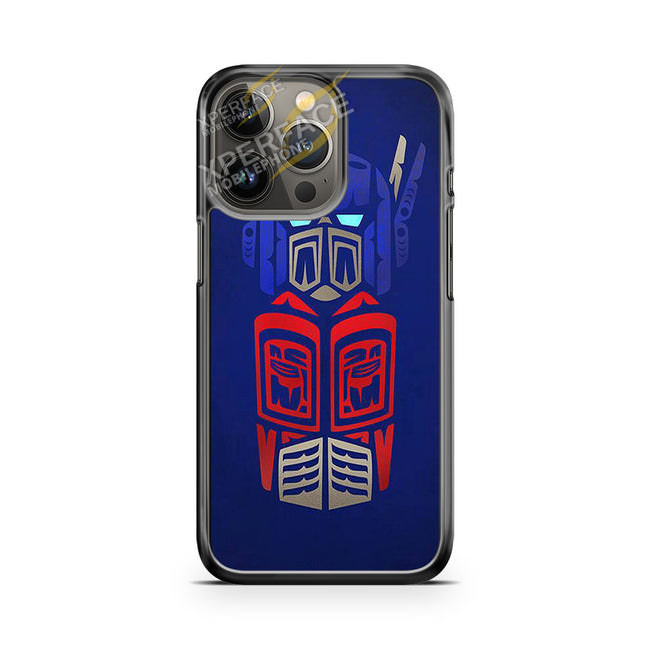 transformers logo blue iPhone 14 Pro max case