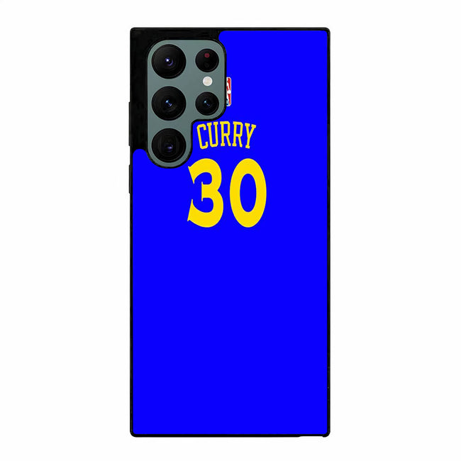 Warriors Stephen Curry Jersey Samsung Galaxy S23 Ultra case cover