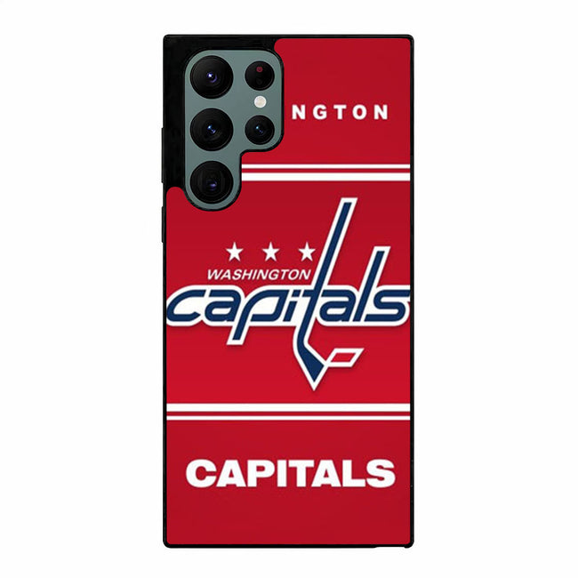 Washington Capitals Sports red Samsung Galaxy S23 Ultra case cover