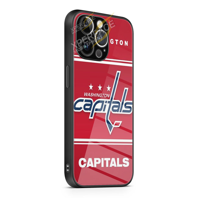 Washington Capitals Sports red iPhone 15 | iPhone 15 Plus | iPhone 15 Pro | iPhone 15 Pro Max Glass Case cover