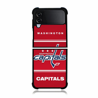 Washington Capitals Sports red Samsung Galaxy Z Flip 4 5G Case