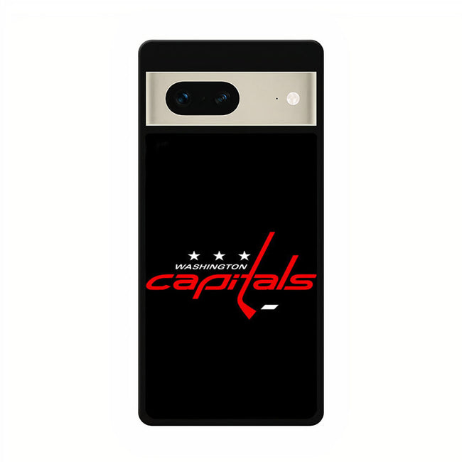 Washington Capitals Text google pixel 7 case cover