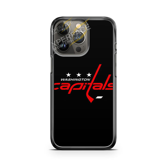 Washington Capitals Text iPhone 13 Pro max case