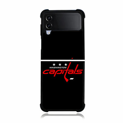 Washington Capitals Text Samsung Galaxy Z Flip 4 5G Case