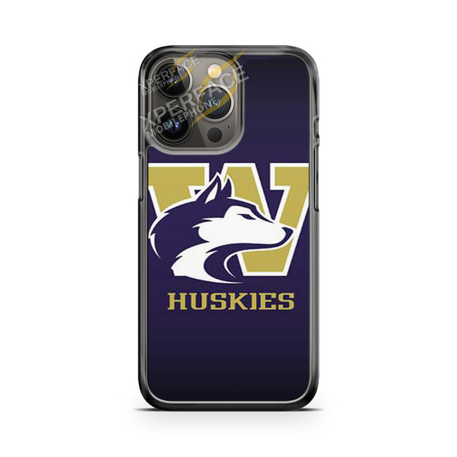 Washington Huskies logo iPhone 13 Pro max case